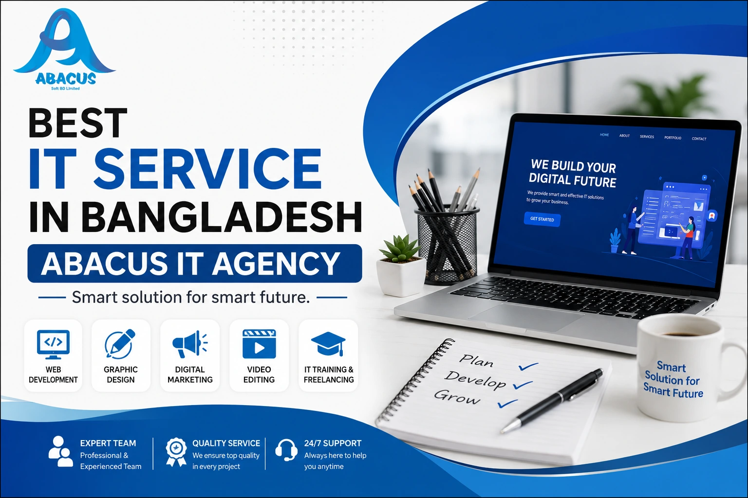 Best IT Services in Bangladesh: Abacus IT Agency